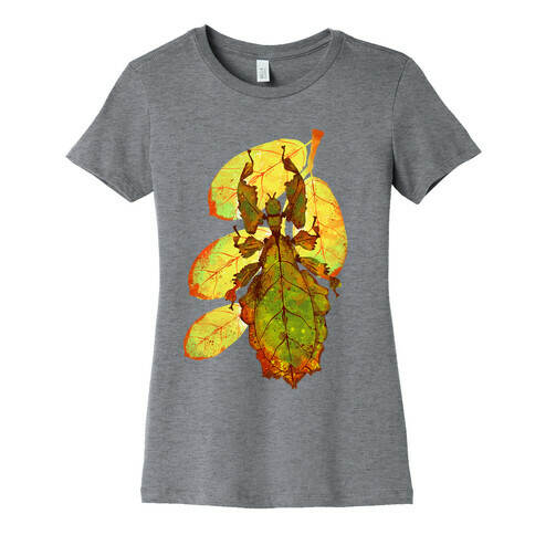 Phylliidae Walking Leaf Womens T-Shirt