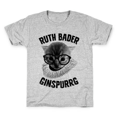 Ruth Bader Ginspurrg (Vintage) Kids T-Shirt