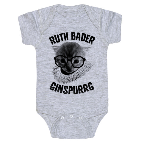 Ruth Bader Ginspurrg (Vintage) Baby One-Piece