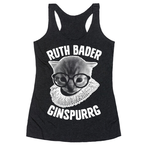 Ruth Bader Ginspurrg Racerback Tank Top