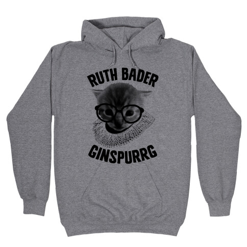 Ruth Bader Ginspurrg Hooded Sweatshirt