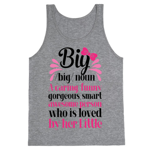 Big Definition (Sorority) Tank Top