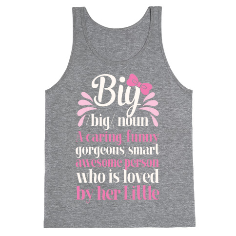 Big Definition (Sorority) Tank Top