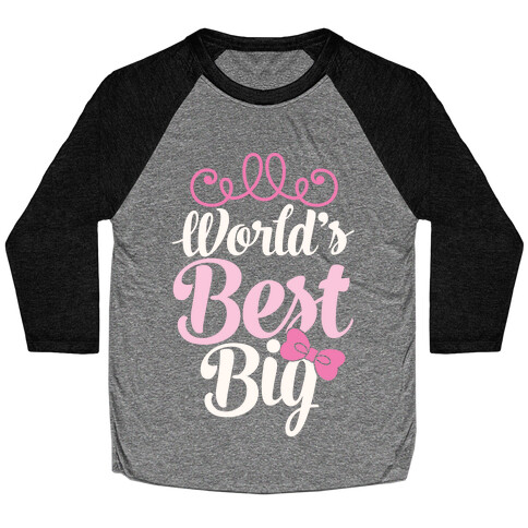 World's Best Big Baseball Tee