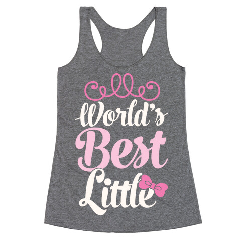 World's Best Little Racerback Tank Top