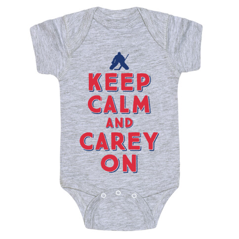 Keep Calm And Carey On Baby One-Piece