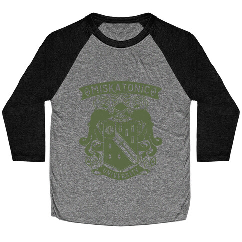 Miskatonic University Baseball Tee