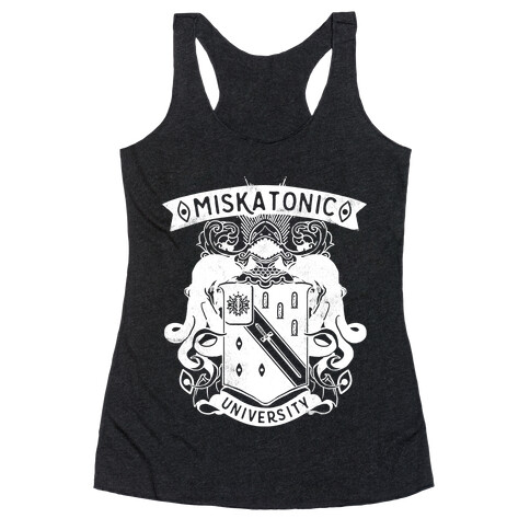 Miskatonic University Racerback Tank Top