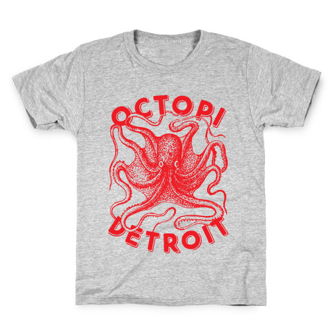 Octopi Detroit Kids T-Shirt