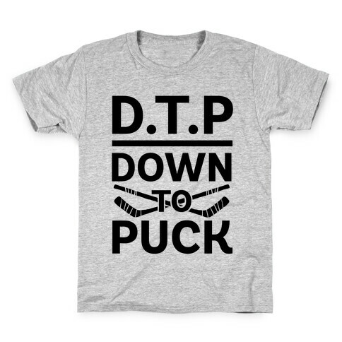 D.T.P (Down To Puck) Kids T-Shirt