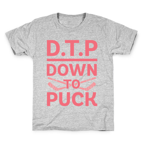 D.T.P (Down To Puck) Kids T-Shirt