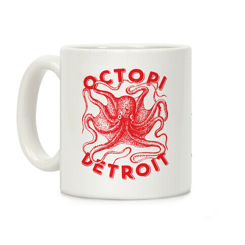 Octopi Detroit Coffee Mug