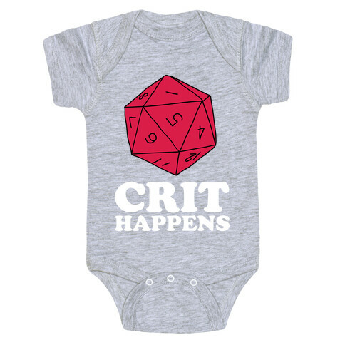 Crit Happens Baby One-Piece