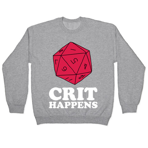 Crit Happens Pullover