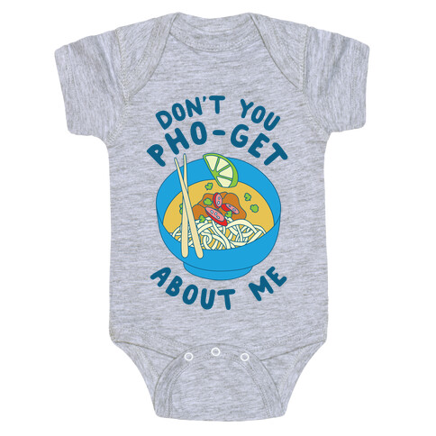 Don't You Pho-Get About Me Baby One-Piece