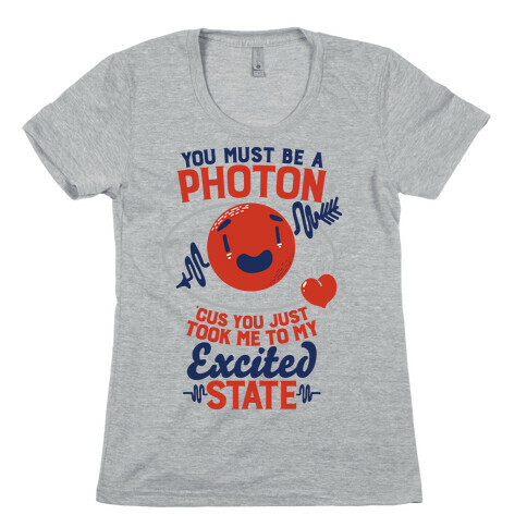 You Must Be a Photon Womens T-Shirt