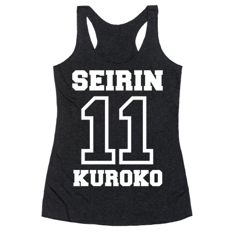 Seirin Number 11: Kuroko Racerback Tank Top