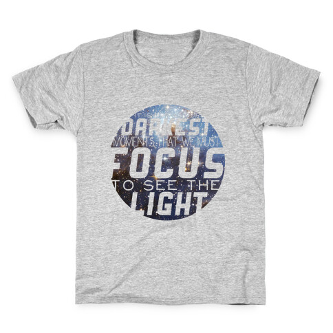 Focus on the Light Tank Kids T-Shirt