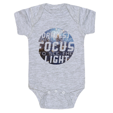 Focus on the Light Tank Baby One-Piece