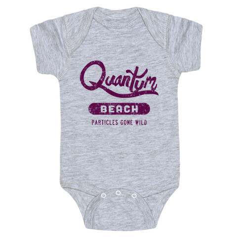Quantum Beach - Particles Gone Wild Baby One-Piece