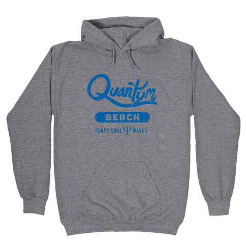 Quantum Beach - Wave Function Hooded Sweatshirt