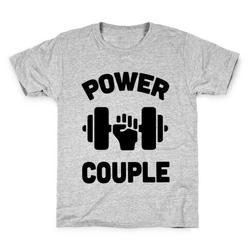 Power Couple Kids T-Shirt