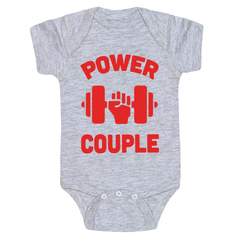 Power Couple Baby One-Piece