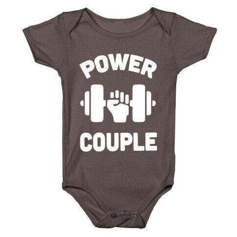 Power Couple Baby One-Piece