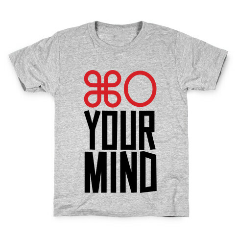 Open Your Mind Tank Kids T-Shirt