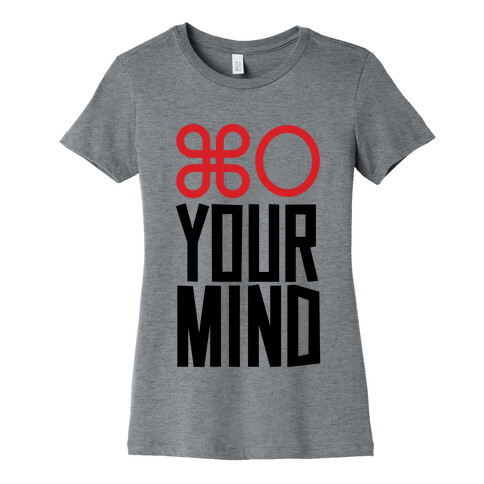 Open Your Mind Tank Womens T-Shirt