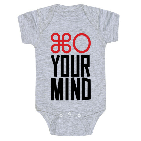 Open Your Mind Tank Baby One-Piece