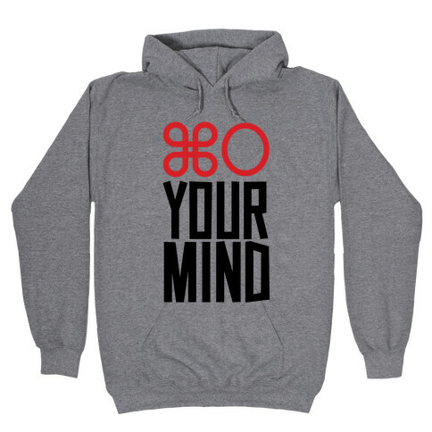 Open Your Mind Tank Hooded Sweatshirt