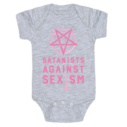 Satanists Against Sexism Baby One-Piece