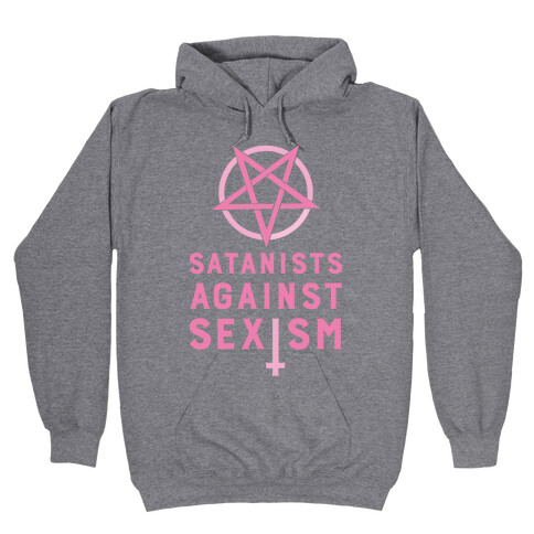 Satanists Against Sexism Hooded Sweatshirt