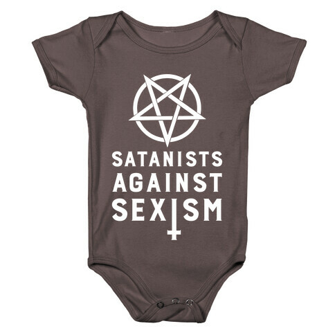 Satanists Against Sexism Baby One-Piece