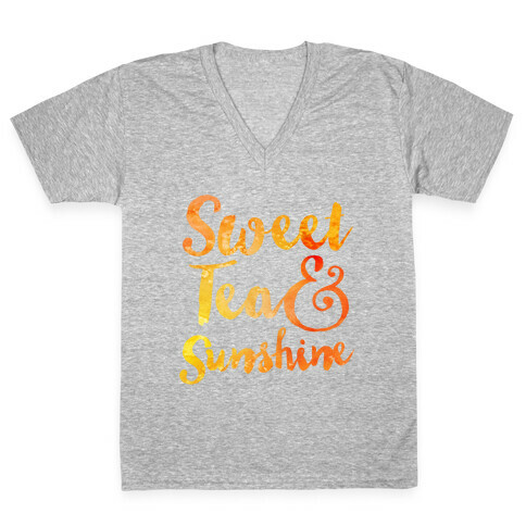 Sweet Tea & Sunshine V-Neck Tee Shirt