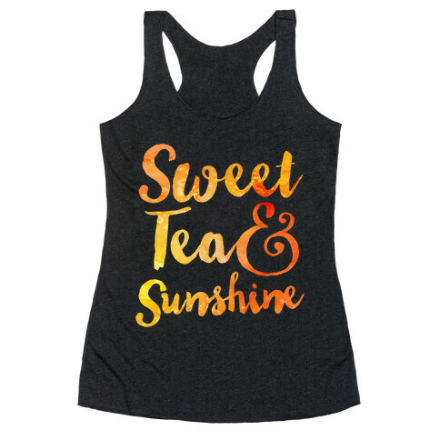 Sweet Tea & Sunshine Racerback Tank Top