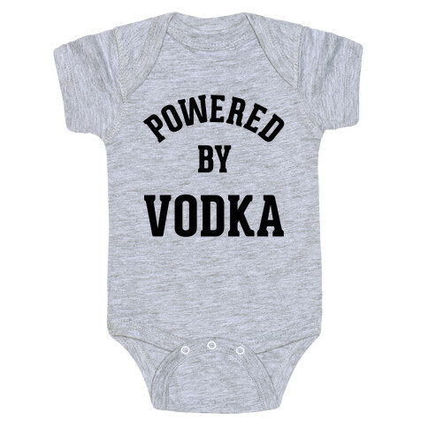 Powered By Vodka Baby One-Piece