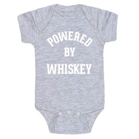 Powered By Whiskey Baby One-Piece
