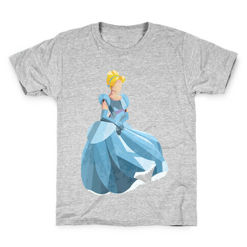 Princess With a Glass Slipper Kids T-Shirt