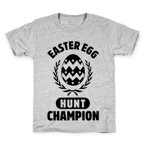 Easter Egg Hunt Champion Kids T-Shirt