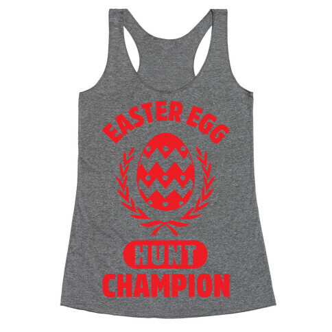 Easter Egg Hunt Champion Racerback Tank Top