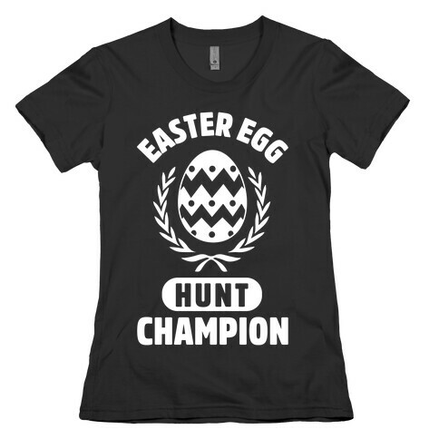 Easter Egg Hunt Champion Womens T-Shirt