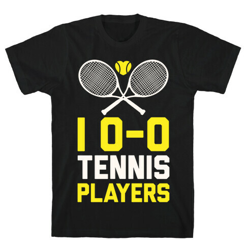 I Love Tennis Players T-Shirt