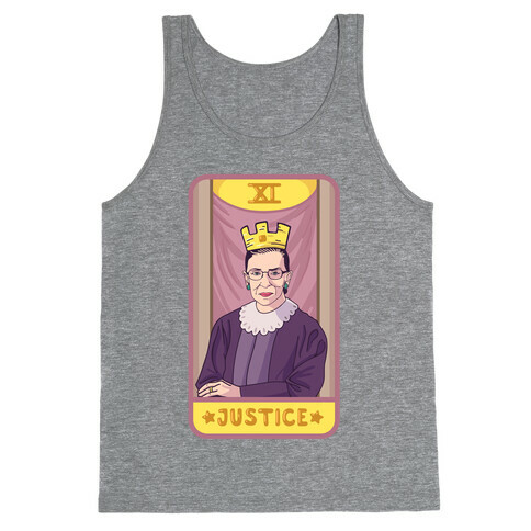 Ruth Bader Ginsburg Justice Tarot Tank Top