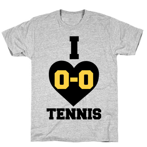 I 0-0 Tennis T-Shirt