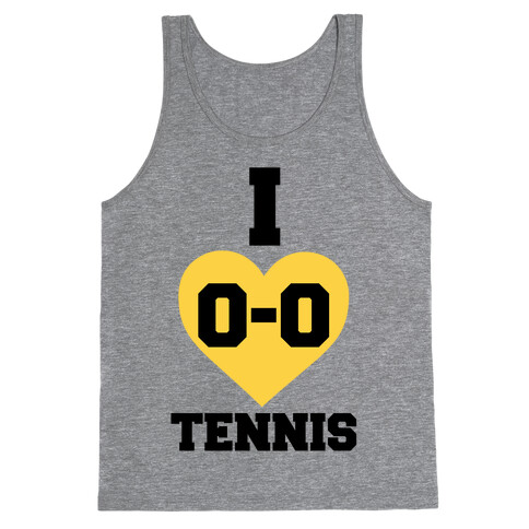 I 0-0 Tennis Tank Top