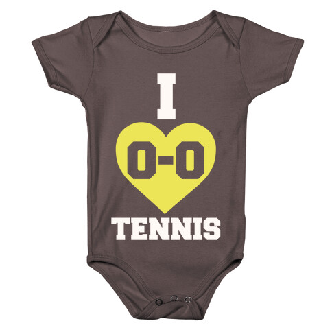 I 0-0 Tennis Baby One-Piece