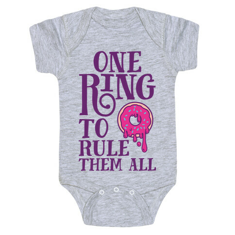 One Ring To Rule Them All Baby One-Piece