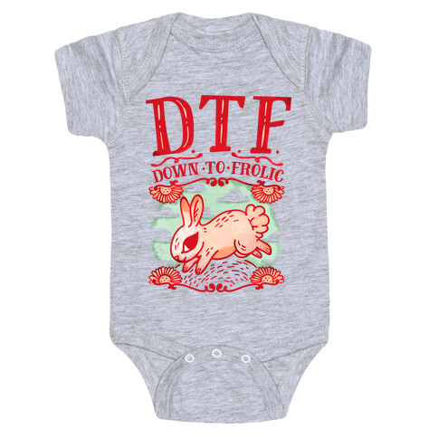 DTF Down to Frolic Baby One-Piece